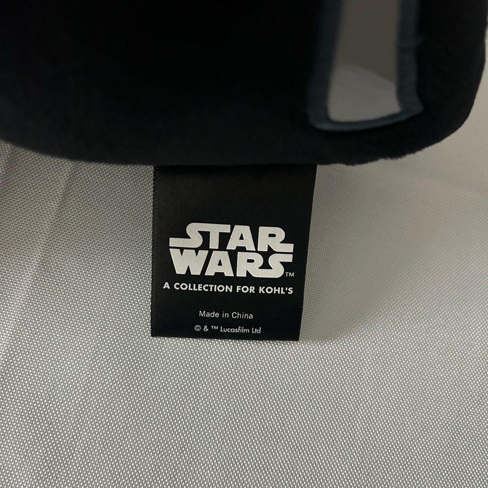 Star Wars Darth Vader Slippers and Pillow Set, Kids Size 11-12 - New W/out Tags - Picture 8 of 10